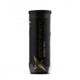 Drop Shot - Balles de padel TOURNAMENT SPEED PRO - 3 pièces