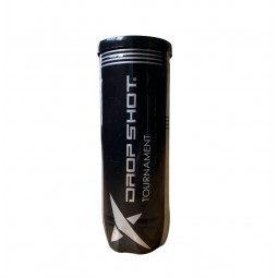 Drop Shot - Balles de padel TOURNAMENT PRO - 3 pièces