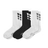 3 Wings Socks 3-pack Zwart wit